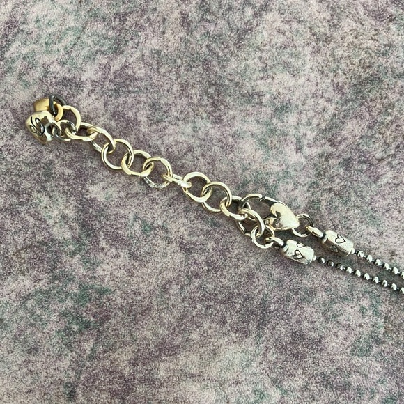 Vintage Brighton Live Laugh Love Charm Necklace - Picture 4 of 5